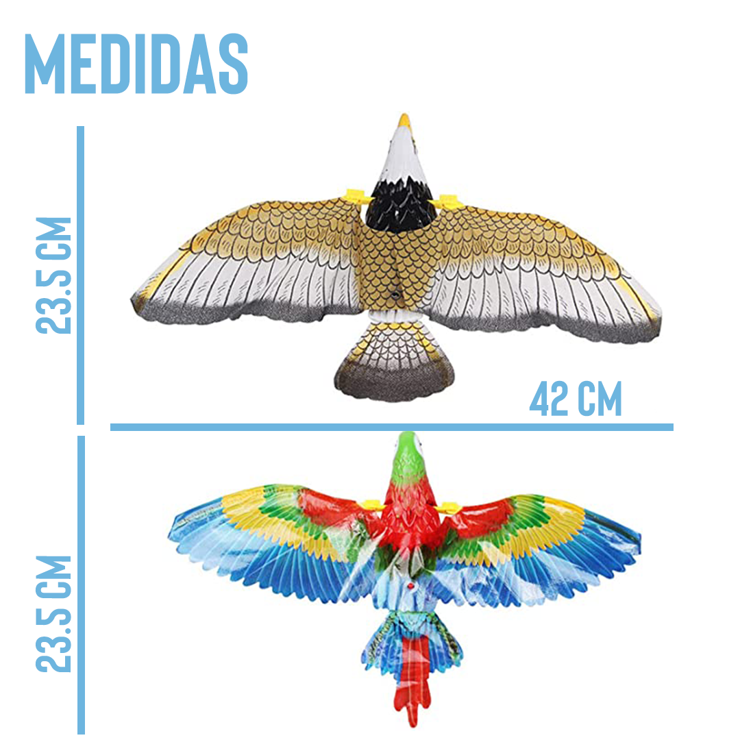 Miniatura 2 de Aves Voladoras Diversión Mascotas x2pcs